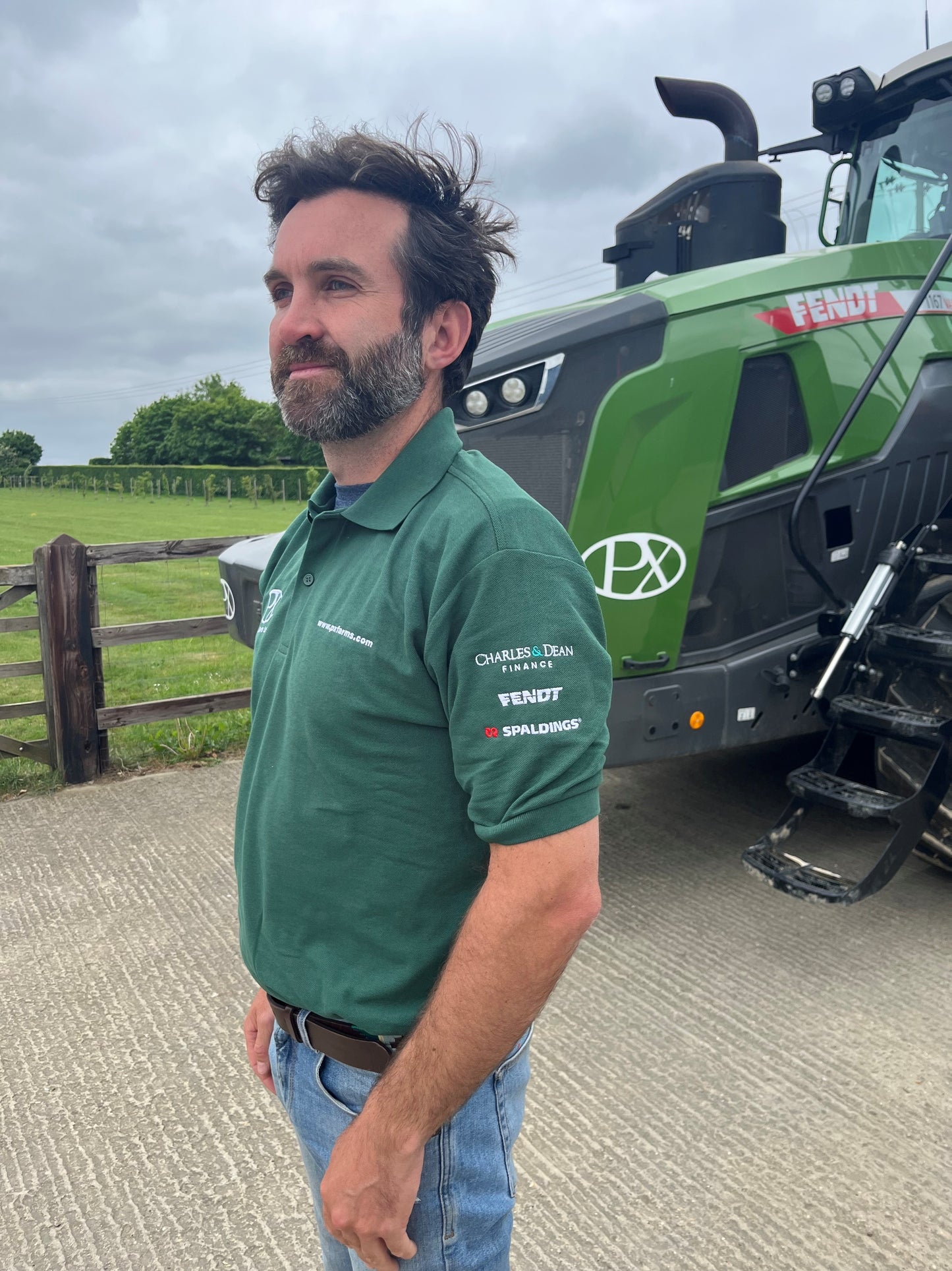 P.X. Farms Branded Polo Shirt