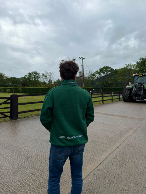 P.X Farms Branded Rugby 1/4 Zip