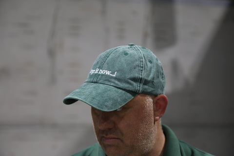 P.X Farms Washed Green 'Stop it now...!' Cap