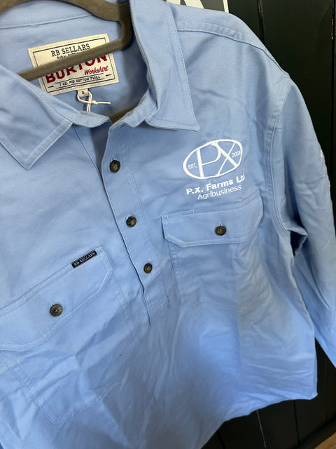 Limited Edition P.X. Farms Aussie Work Shirts