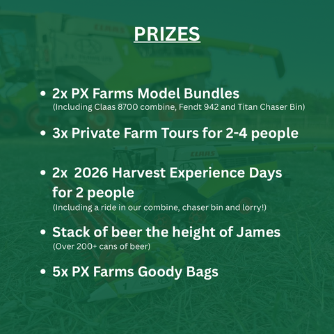 PX Farms Christmas Raffle Ticket