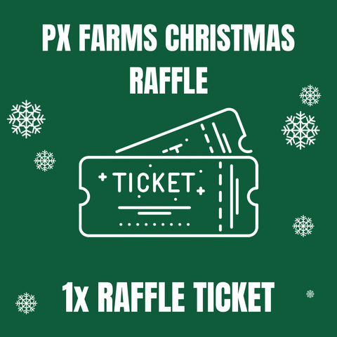 PX Farms Christmas Raffle Ticket